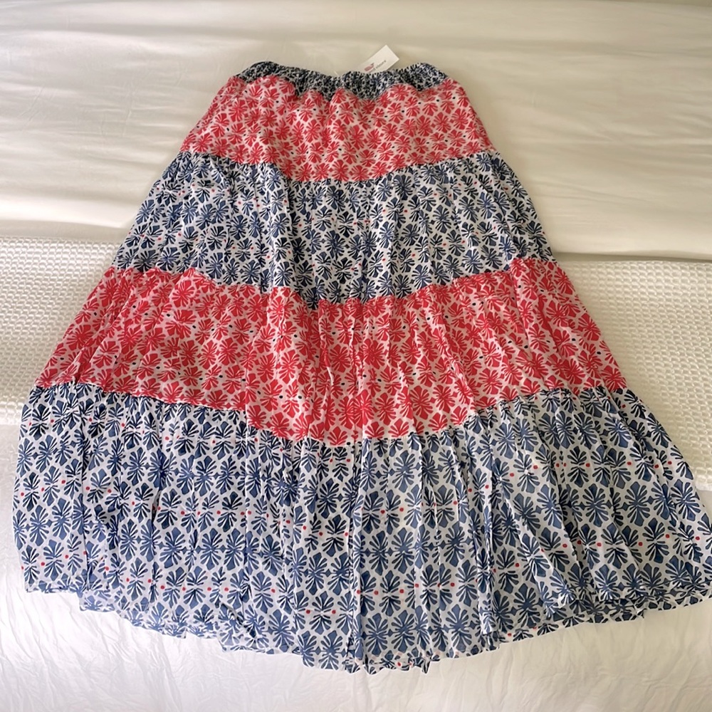 Tiered Vineyard Vines Skirt